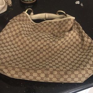 Gucci big hobo bag